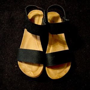 Like New Black Wedges